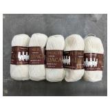 5PC PLYMOUTH ALPACA YARN SKEINS