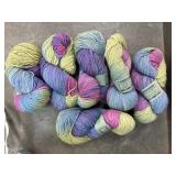 6 SKEINS YARN PEACE FLEECE