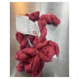 3 SKEINS YARN CHERRY TREE HILL ALPACA / GLITTER