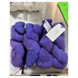4 SKEINS POSH YARN MERINO & SILK