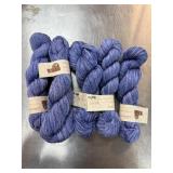 5 SKEINS YARN WC MERCANTILE 100% SILK