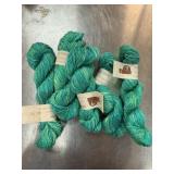 5 SKEINS YARN WC MERCANTILE 100% SILK