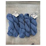 5 SKEINS YARN MAYA LLAMA & WOOL