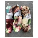 3 SKEINS YARN $26 WONDERLAND SW MERINO