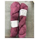 2 SKEINS 100% TUSSAH SILK