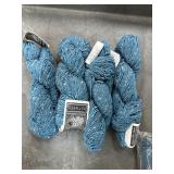 3 SKEINS YARN CLASSIC ELITE 03 TWEED WOOL NYLON
