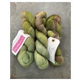3 SKEINS YARN ALPACA SILK CASHMERE