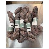 5 SKEINS YARN JOUET EUROFLAX 100% LINEN