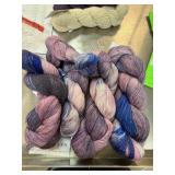 4 SKEINS POSH YARN BABY ALPACA SILK CASHMERE