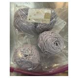 4 SKEINS YARN  ALPACA SILK