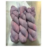 3 SKEINS POSH YARN BABY ALPACA SILK CASHMERE