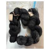 2 SKEINS YARN MOHAIR NICE