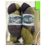 2 SKEINS YARN  ANDES 100% WOOL