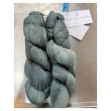 2 SKEINS YARN POSH YARN BABY ALPACA SILK CASHMERE