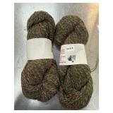 2 SKEINS YARN BLUEBONNET ALPACA