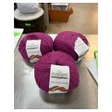 3 SKEINS YARN  CASCADE FARMS SUPERWASH WOOL