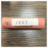 1927 ROLL WHEAT PENNIES CENTS