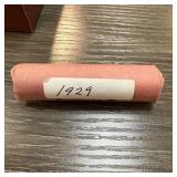 1929 ROLL WHEAT PENNIES CENTS