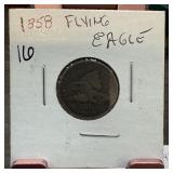 1858 FLYING EAGLE CENT