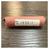 1920-S ROLL WHEAT PENNIES CENTS