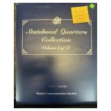STATEHOOD QUARTERS COLLECTION 50 QUARTERS & STAMPS