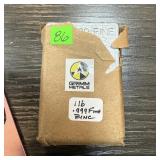 1 POUND .999 ZINC BULLION