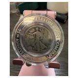 1945 WALKING LIBERTY SILVER HALF DOLLAR .999 ROUN