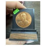 LYNDON B JOHNSON COMMEMORATIVE MEDAL