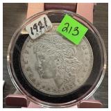 1921 MORGAN SILVER DOLLAR