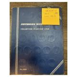 JEFFERSON NICKEL COIN ALBUM 48 DIFF 39-S  UNC 46-