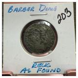 BARBER SILVER DIME