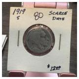 1919-S BUFFALO NICKEL SCARCE DATE