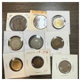 LOT OF MIXED FOREIGN COINS