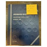 JEFFERSON NICKEL ALBUM 47 DIFFERENT W 39-S