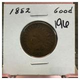 1882 INDIAN HEAD PENNY CENT