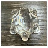 SWAROVSKI CRYSTAL TURTLE FIGURINE
