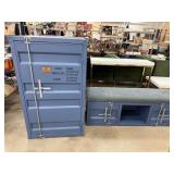 4PC ACME CARGO CONTAINER CABINETS DESK & BENCH
