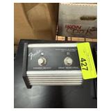 FENDER 2 BUTTON FOOT SWITCH FOOTSWITCH
