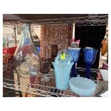 LARGE LOT OF GLASSWARE / GLASSES