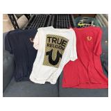 3PC TRUE RELIGION T-SHIRTS TSHIRTS