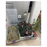 3 LARGE BINS OF CHRISTMAS