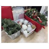 3 LARGE BINS OF CHRISTMAS