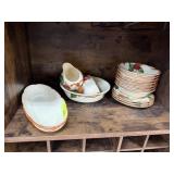 LOT OF MISC VTG FRANCISCAN APPLE CHINA DISHES
