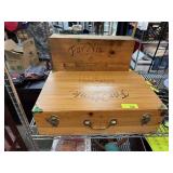 2PC LARGE WINE BOXES