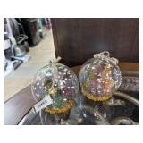FORTNUM & MASONS 2PC CHRISTMAS ORNAMENTS