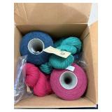 BOX OF BEAVERSLIDE YARN