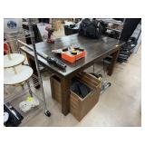 QUALITY WOOD KITCHEN TABLE OR DESK
