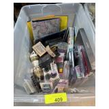 LARGE LOT OF SCRAP BOOKING CRAFT ITEMS