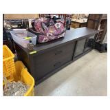 VERY NICE MEDIA CABINET CREDENZA SLIDING DOORS