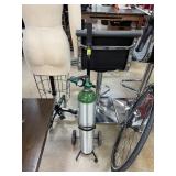 OXYGEN TANK / REGULATOR 7 ROLLER